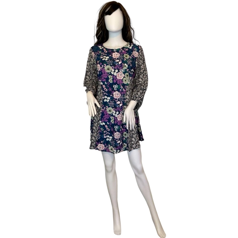 Umgee Floral Mini Dress